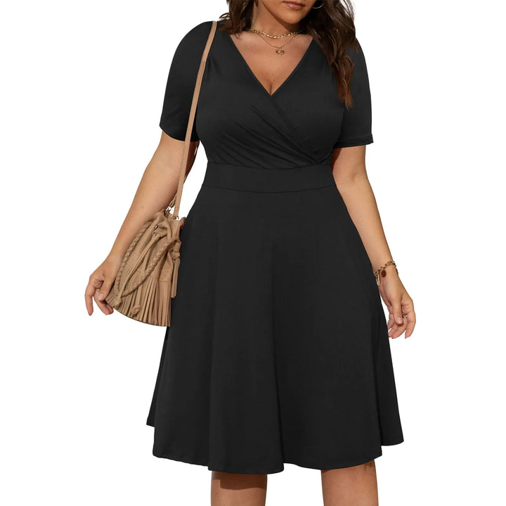Sammy Jackson™ Georgie Plus-Size Summer Dress | Formal & Stylish