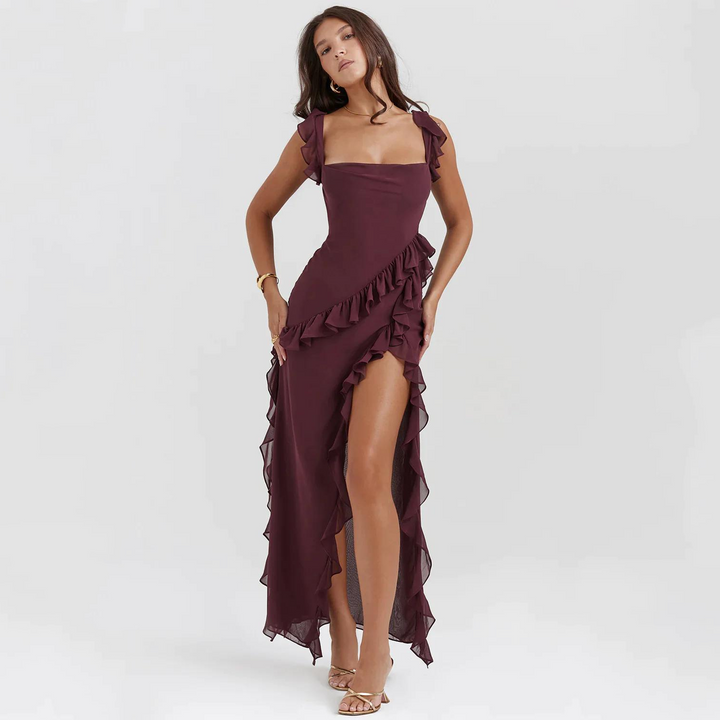 Summer Dress with Ruffles – Amara