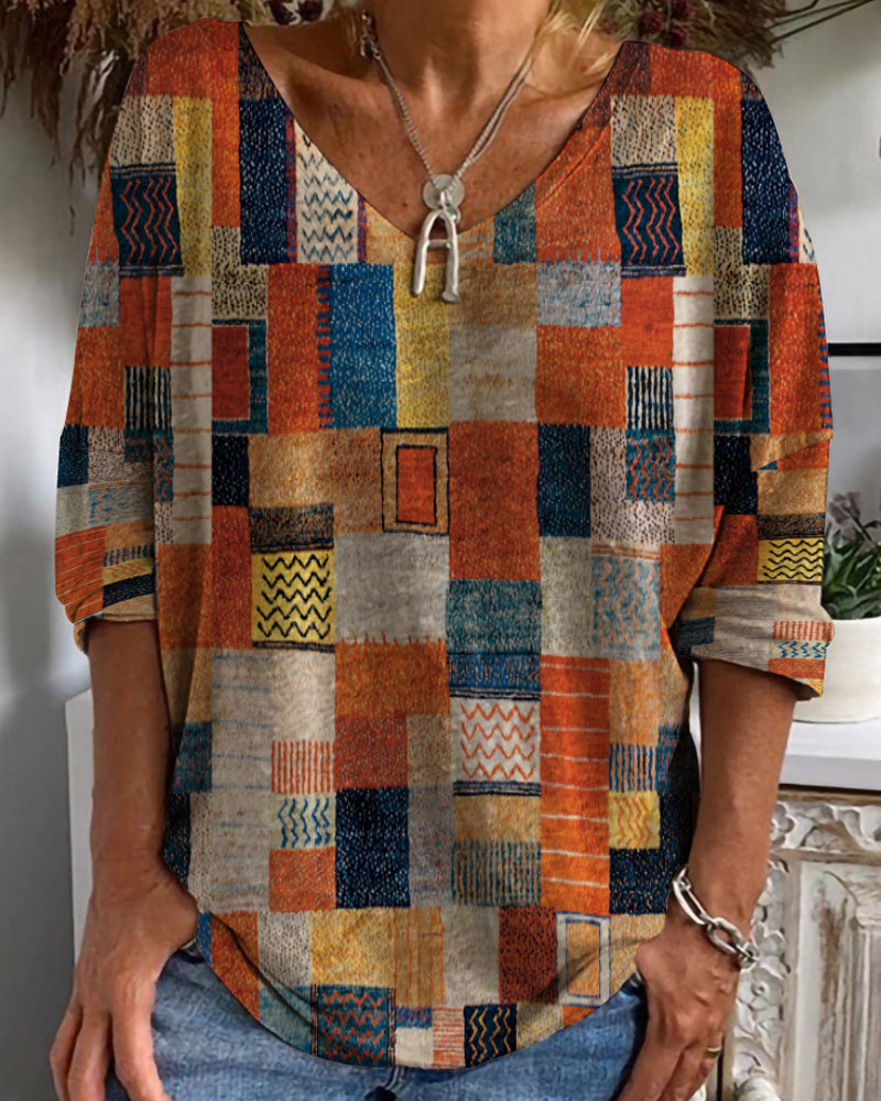 Draped Cotton Women's Top – Amira