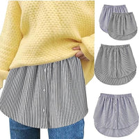 Women's Shirt Extender with Elastic Waistband - Noelle