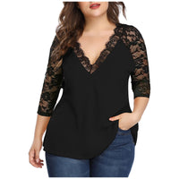 Sammy Jackson™ Isa Plus-Size Blouse | Trendy & Flatterend