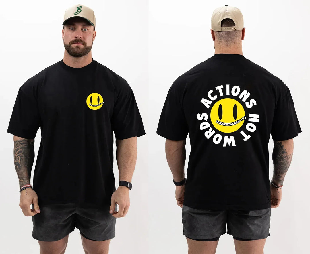 Sammy Jackson™ PlusFit Gym-T-shirt | Workout T-Shirt van katoen