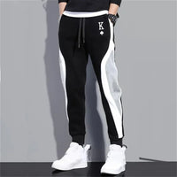 Sammy Jackson™ Spade K Vibes Jogging Pants | Urban match black and gray pants