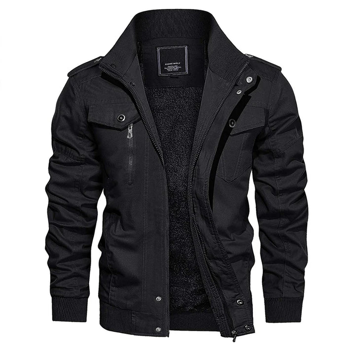 Sammy Jackson™ Abel Winter Bomber Jacket | Warm Tough Winter Coat