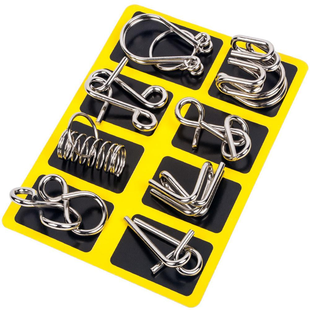 Metalen Puzzelringen Set - BrainTwist
