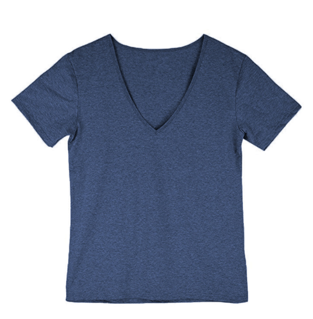 Casual and figure-flattering men's V-neck T-shirt – Jonas