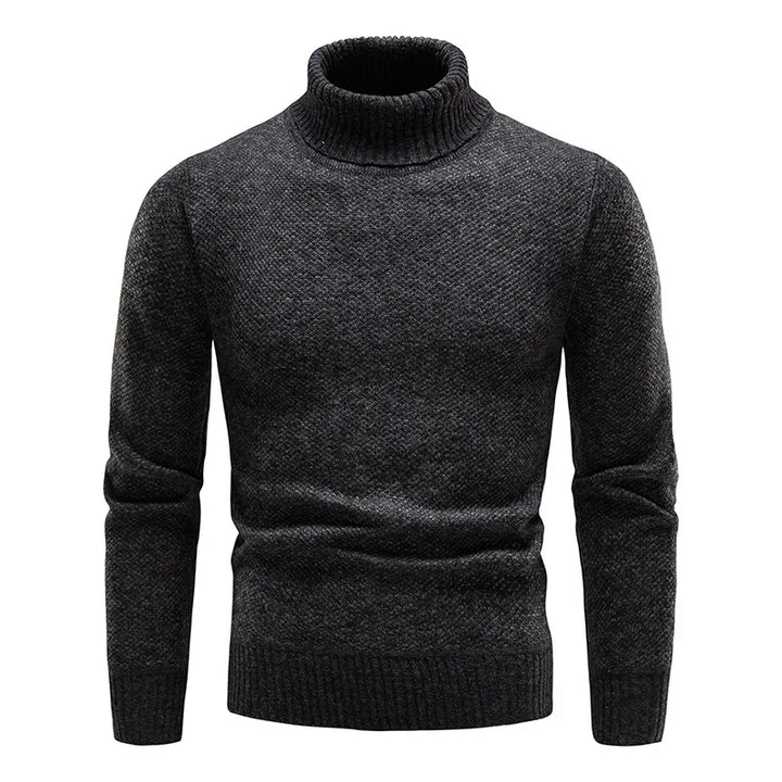 Sammy Jackson™ Paul Wooly Turtleneck Sweater | Warm Knitted Turtleneck