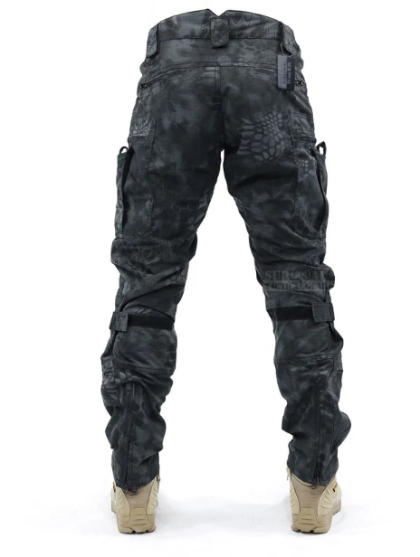 Functional Men's Cargo Pants with Knee Protection – Bram
