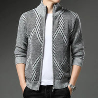 Sammy Jackson™ StripeZip Vest | Trendy striped winter vest