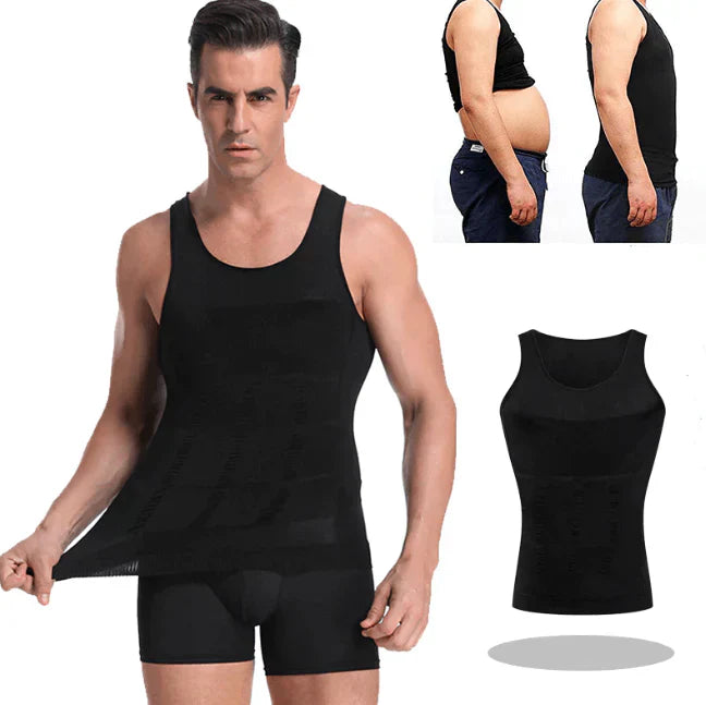 Heren Compressie Onderhemd – Massimo