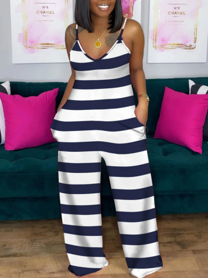 Sammy Jackson™ Noé Plus Size Jumpsuit | Trendy & Summery