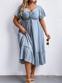 Sammy Jackson™ Zandra Plus-Size Zomerjurk | Vintage & Stijlvol