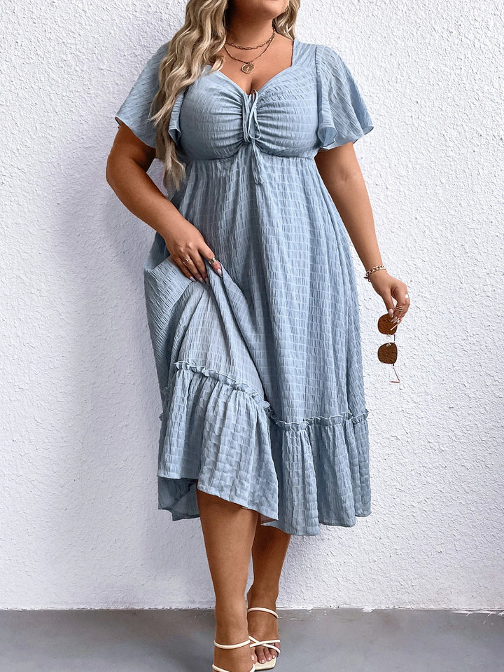 Sammy Jackson™ Zandra Plus-Size Zomerjurk | Vintage & Stijlvol