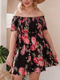 Sammy Jackson™ Lolita Off-Shoulder Zomerjurk | Stijlvol & Fleurig