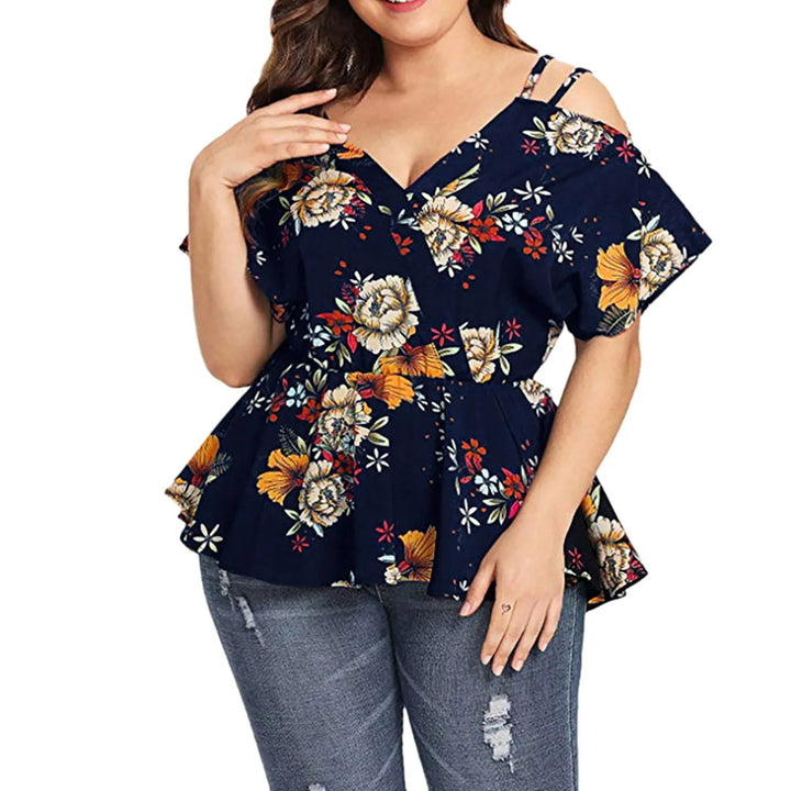 Sammy Jackson™ Indy Plus-Size Top | Kleurrijk & Stijlvol