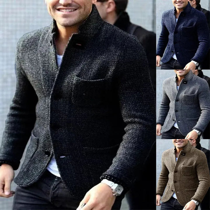 Sammy Jackson™ London Elegance Kamizelka | Stylowy dziany sweter