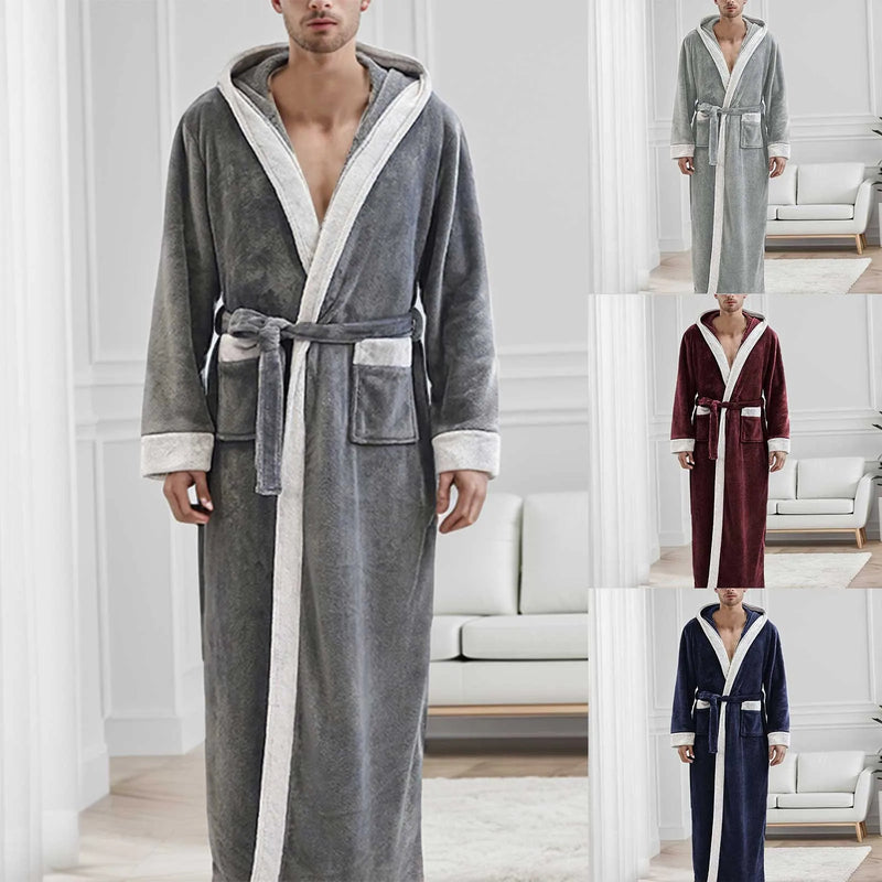 Sammy Jackson™ Hooded Badjas | Warme badjas met capuchon