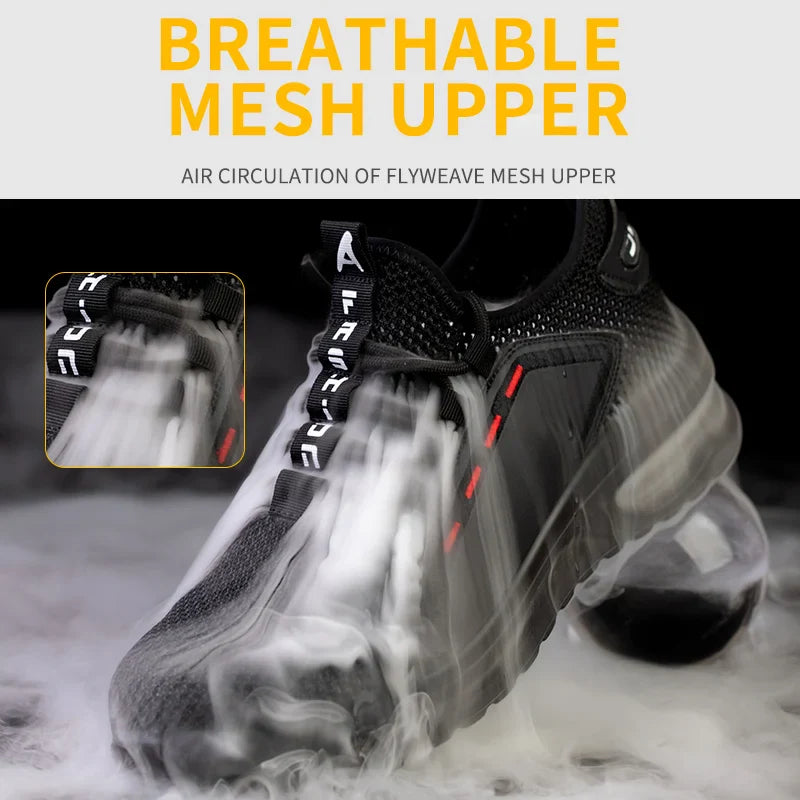 Ultralight Safety Shoes with Steel Toe – SteelFlex One
