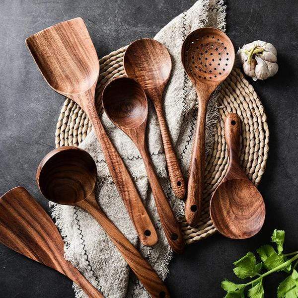 Natural Wooden Kitchen Set - RustiCook