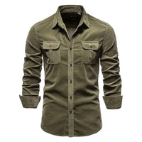 Sammy Jackson™ Casual Shirt | Casual corduroy shirt for any occasion
