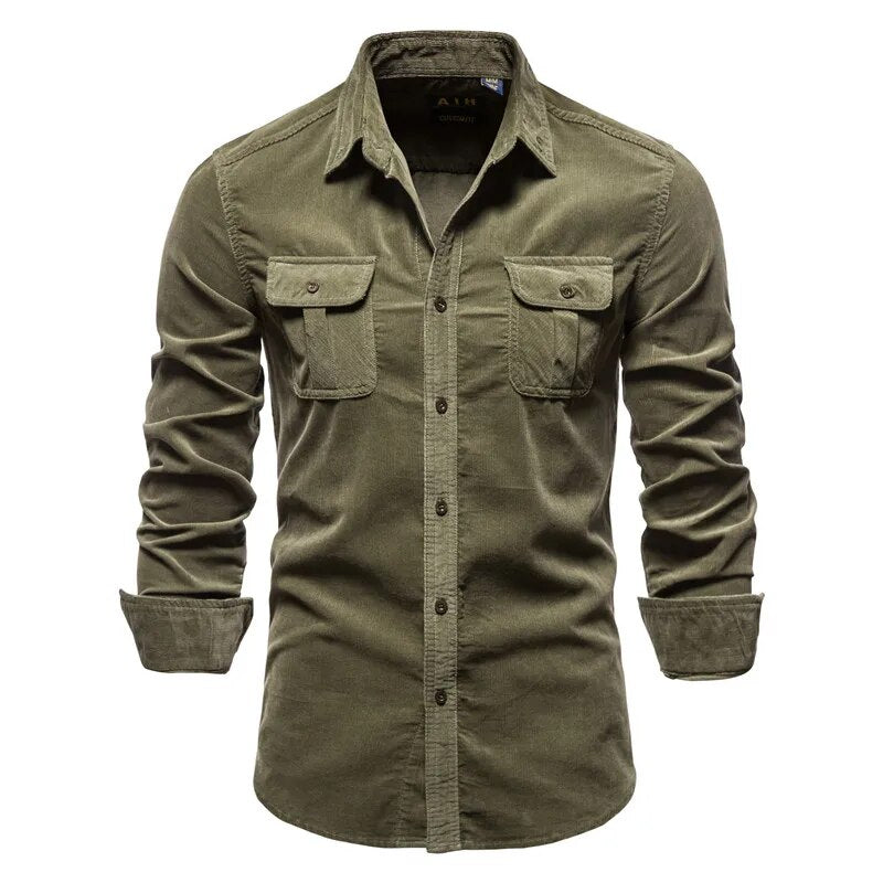 Sammy Jackson™ Casual Shirt | Casual corduroy shirt for any occasion