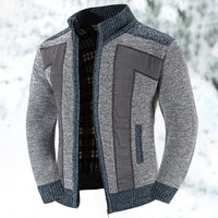 Wool Vest with Zipper and Sweater - Leon
