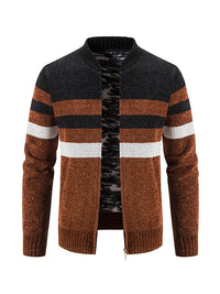 Men's Striped Fall Vest – Tobias
