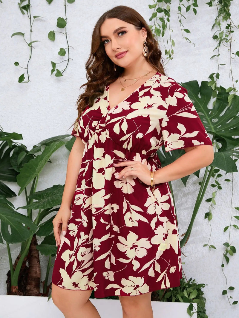 Sammy Jackson™ Maya Plus-Size Jurk | Vrolijk & Trendy