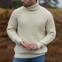 Sammy Jackson™ Josh Sweter z Dzianiny | Stylowy Dzianinowy Sweter Plus Size