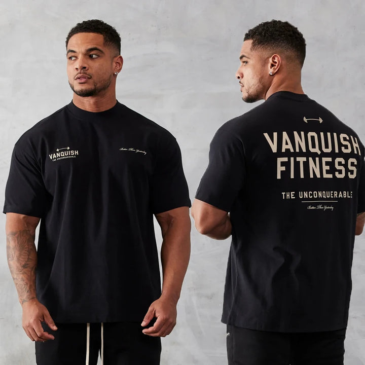 Sammy Jackson™ Oversized Fitness Shirt | Plus size training shirt