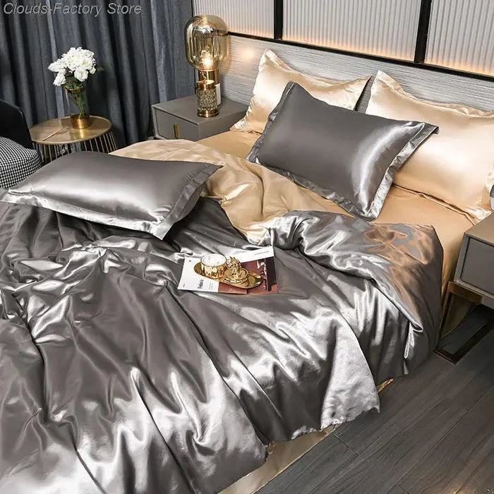 Satin Duvet Cover - Velora