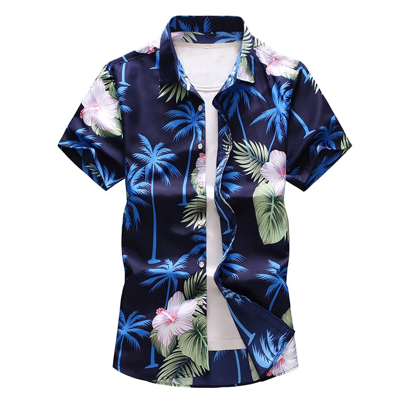 Sammy Jackson™ Derk Plus Size Shirt | Summery & Cheerful