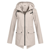 Trendy Dames Regenjas met Capuchon - Liora