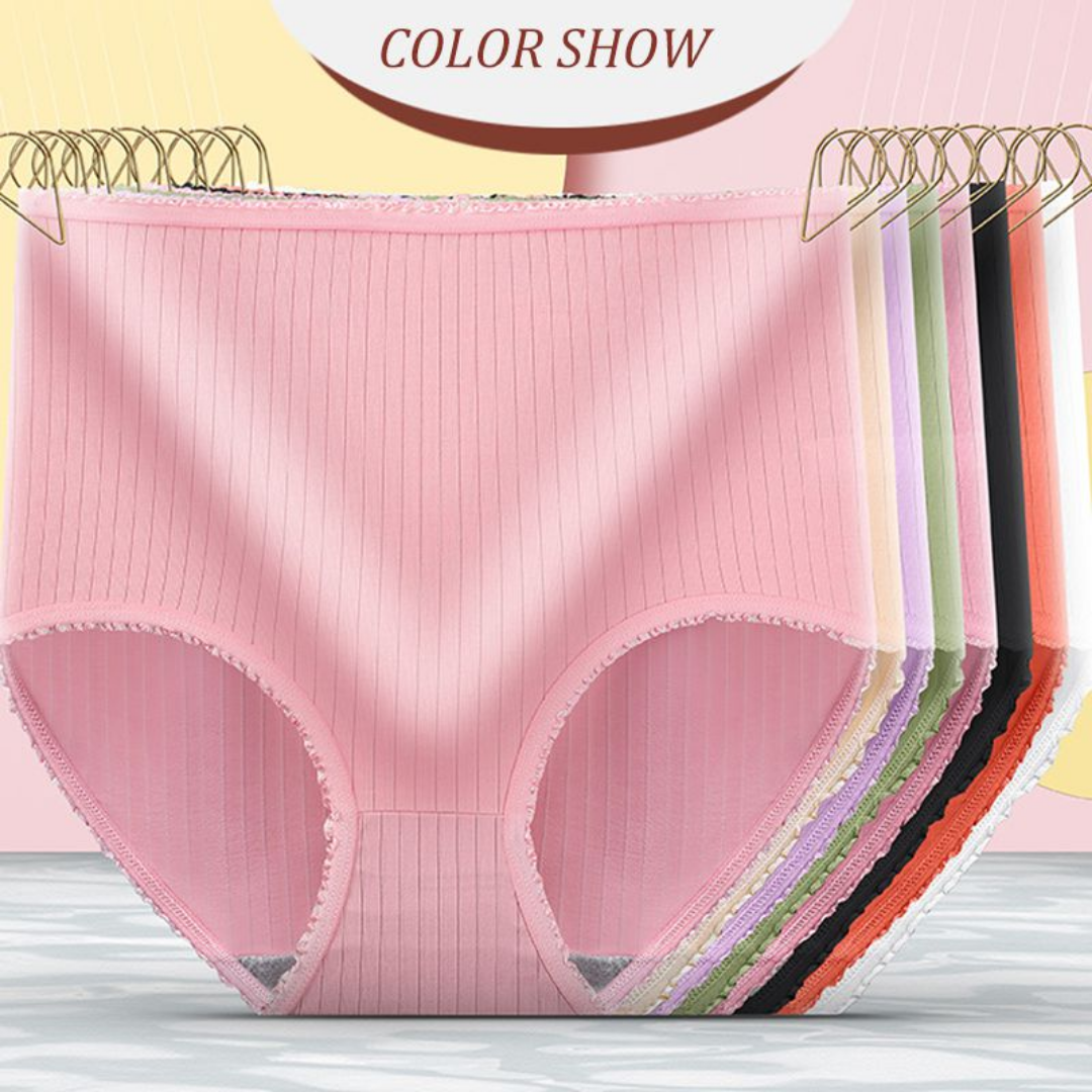 Leakproof High-Waist Underwear – Camille (8-pack)