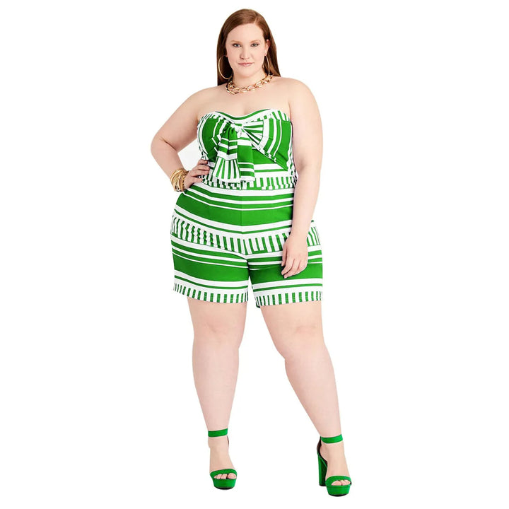 Sammy Jackson™ Anna Kombinezon Plus Size | Bez ramiączek i seksowny