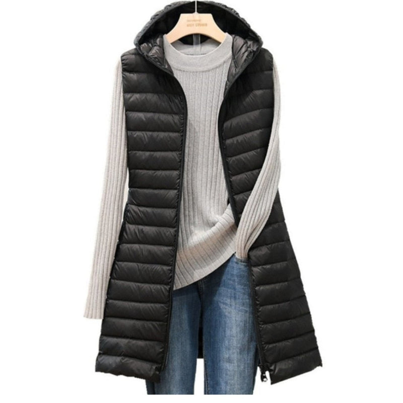 Comfortable Long Women's Bodywarmer - Rianne