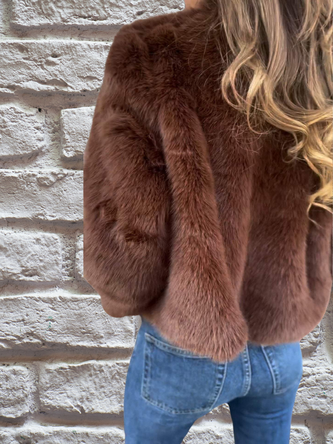 Luxury Soft Women's Coat - Aurora