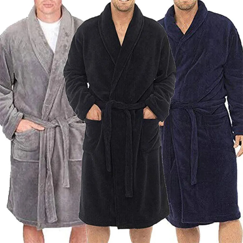 Sammy Jackson™ Ultimate Szlafrok | Komfortowy flanelowy szlafrok