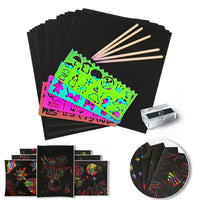 Scratch Card Set with Magical Rainbow Colors - ColorBurst