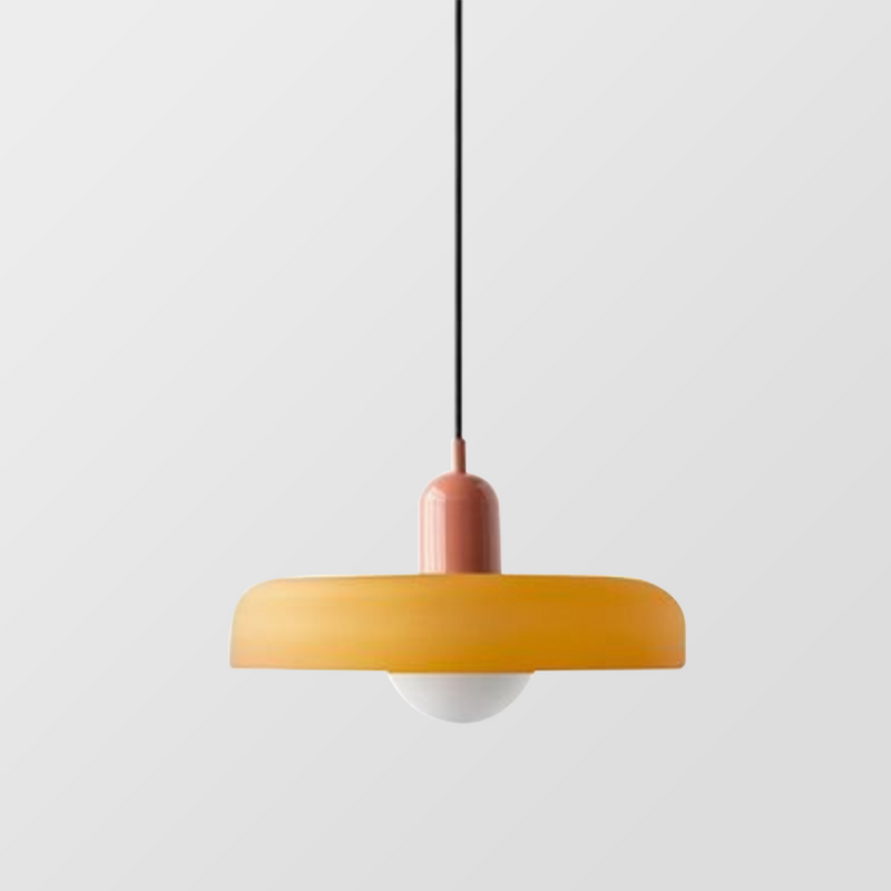 Colored Glass Pendant Lamp - BauLume