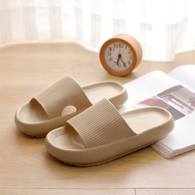 Comfortable Cushioned Slippers - Nora