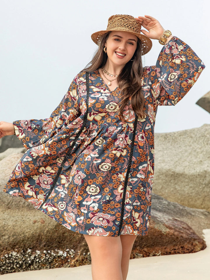 Sammy Jackson™ Jennifer Plus-Size Zomerjurk | Rustiek & Casual