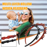 Braided Headband with Grip – Bibi