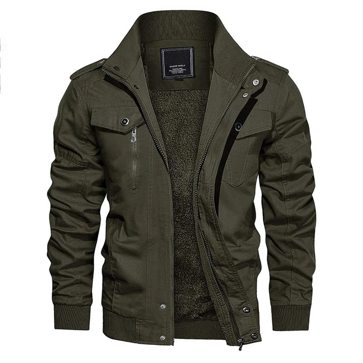 Sammy Jackson™ Abel Winter Bomber Jacket | Warm Tough Winter Coat