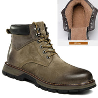 Sammy Jackson™ Leather Winter Shoes | True winter warmers
