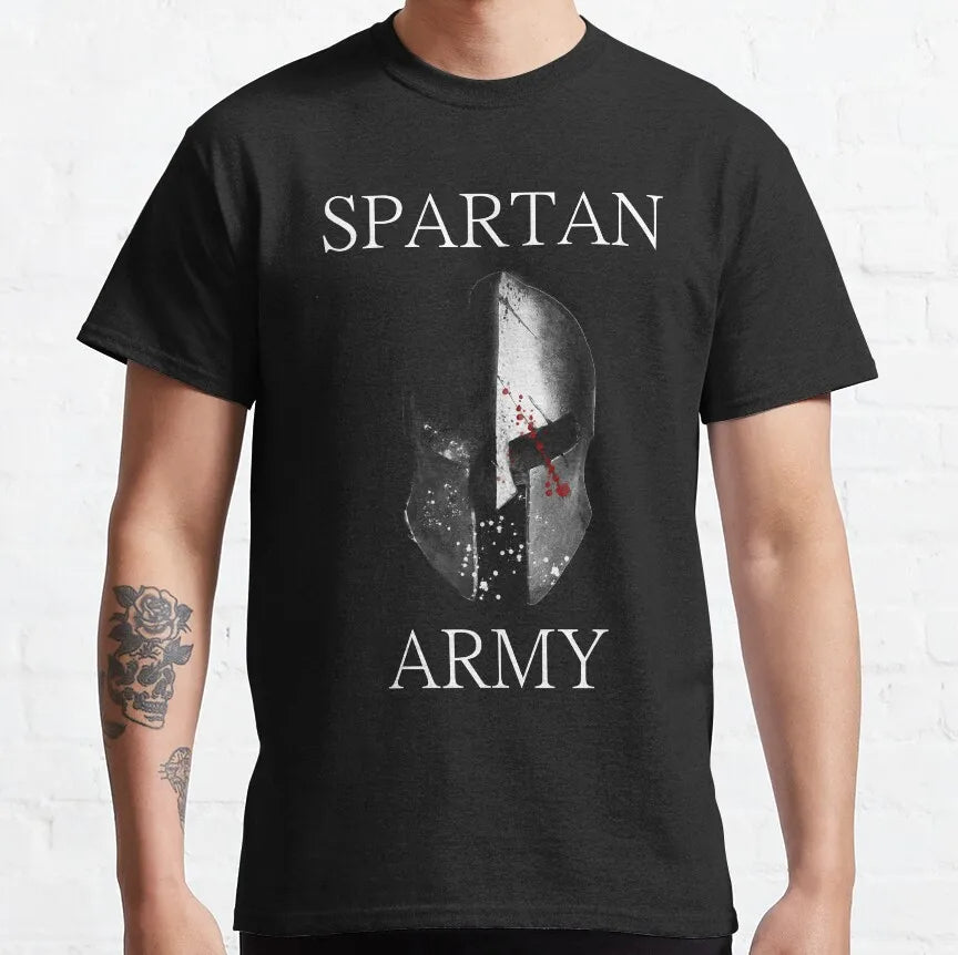Sammy Jackson™ Vintage Sparta Koszulka | Koszulka Plus Size z bawełny