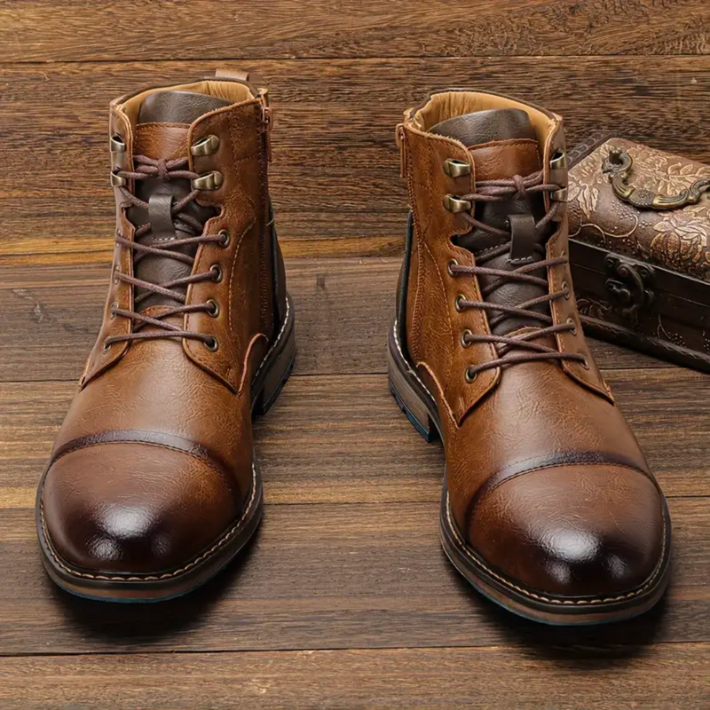 Vintage Leather Men's Shoes - Oliver