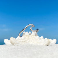 Silver Sea Wave Ring - Maris
