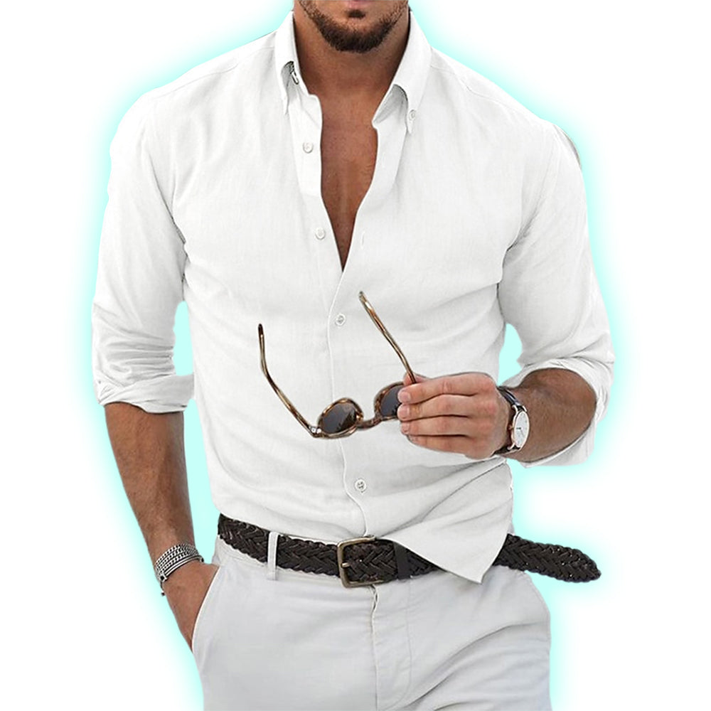 Linen Men's Shirt – Thiago