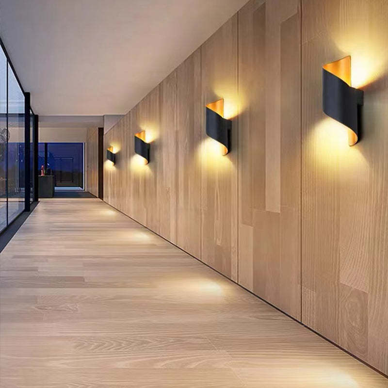 Modern Spiral LED Wall Lamp - TwistLight